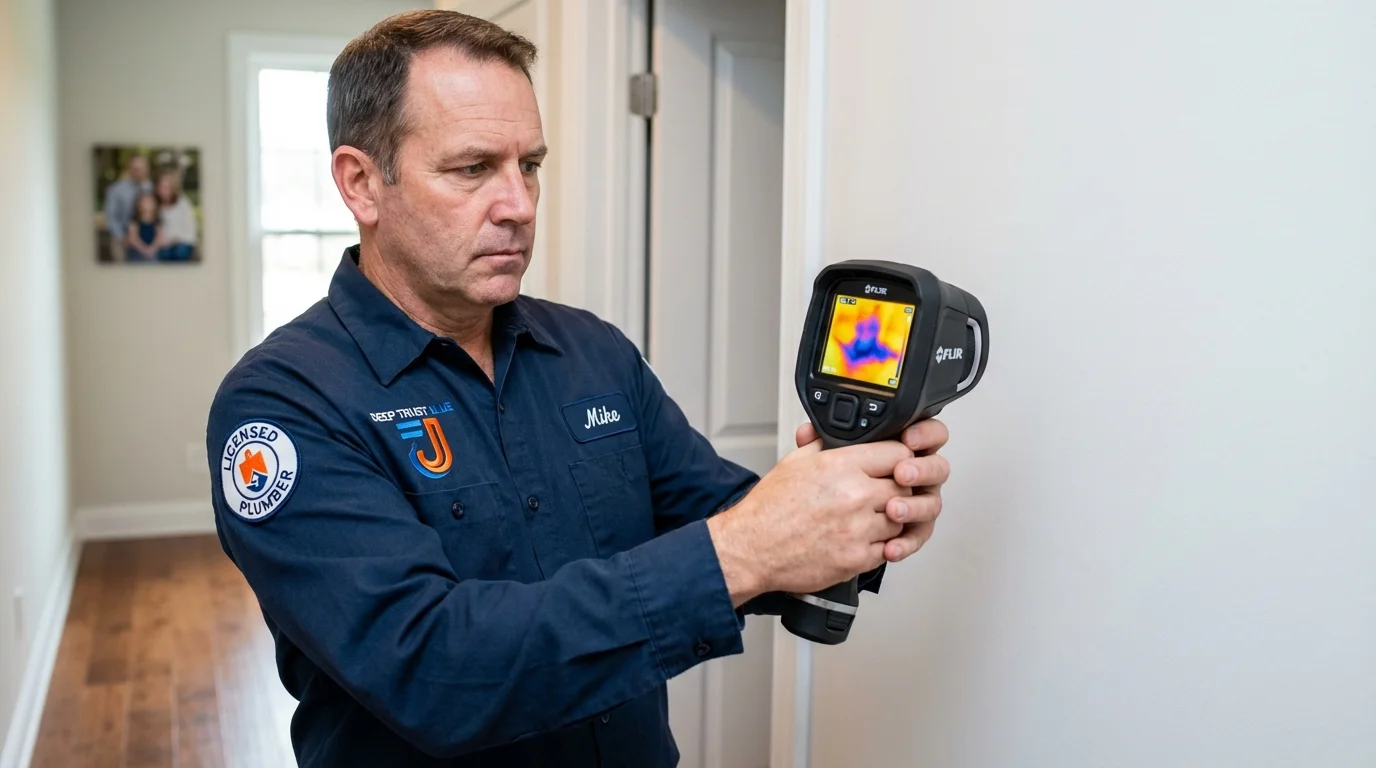 Thermal imaging leak detection by Johns Plumbing LLC in Monteagle